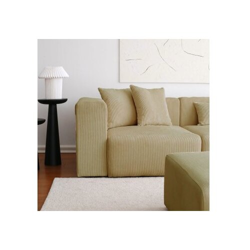 Atelier Del Sofa Ugaona garnitura Yolo, 110x305x68 cm, Maslina Slike