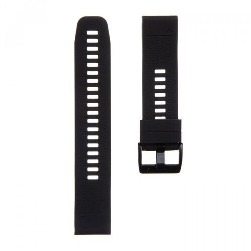  pašček za uro 22 mm - quick fit - fenix 5 / 6 - črn Cene