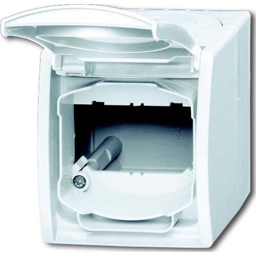 Busch-Jaeger Ohišje za vtičnico aws f.com.plug 1758 WN-54, (20858820) Cene