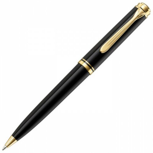 Pelikan olovka hemijska souveran k800 plus kožna bela futrola plus poklon kutija g30 996983 crna Slike