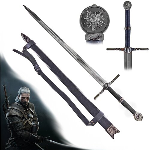 The Witcher Geraltov jekleni meč replika Slike