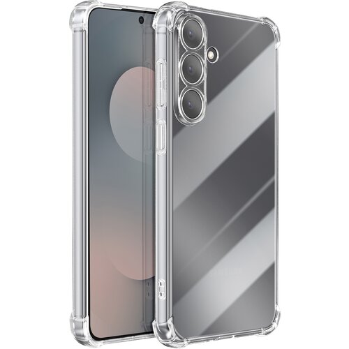 Oem Mayaxess, Silikonska zaščita za Galaxy S25 FE z okrepljeni kotički antišok, Prozorna, (5000274244) Cene