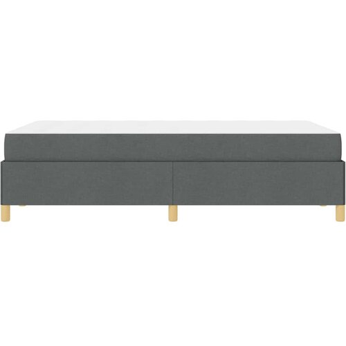  Krevetna konstrukcija Tamno siva 120 x 200 cm tkanina Zagasitosiva Slike