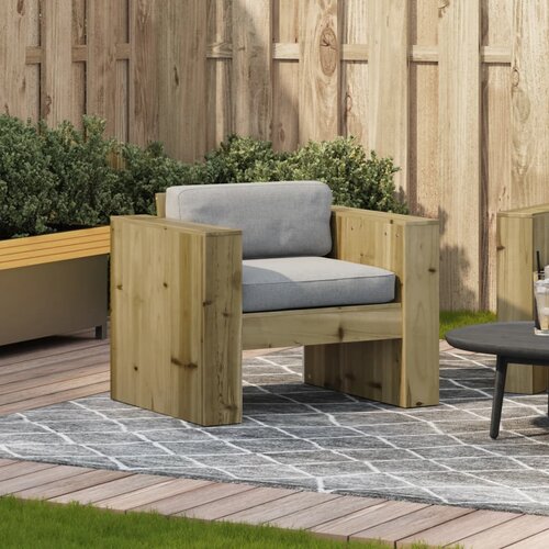  Vrtna sofa 79 x 60 x 62 cm od impregnirane borovine Slike