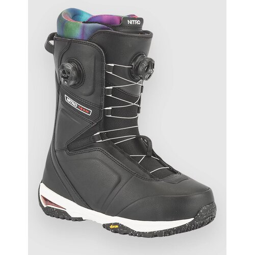 Nitro Team BOA 2026 Trdi snowboard cevlji black / tie dye Slike