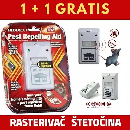  ultrazvučni rasterivač štetočina 2kom Cene