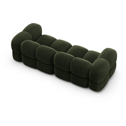 Cosmopolitan Design Zelena žametna sedežna garnitura 250 cm Loretto &amp;ndash; Slike