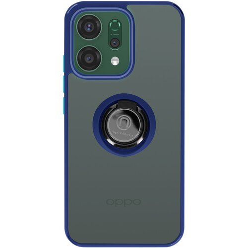 AVIZAR Ovitek za Oppo Reno 14 z obročem in magnetnim držalom, Modra, (5000274987) Cene