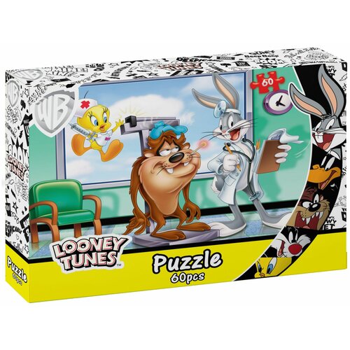 Warner Bros Puzzle - Looney Tunes kod doktora (LTC02584) - 60 delova Slike