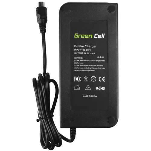Green cell Polnilec za električna kolesa, 48V / 54.6V / 4.0A / priključek RCA