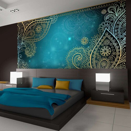  Samoljepljiva foto tapeta - Oriental wings 245x175 Slike