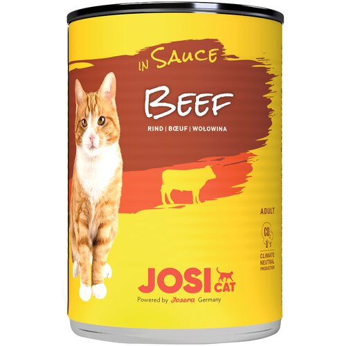 Josicat Varčno pakiranje JosiCat v omaki 24 x 415 g - Govedina Slike