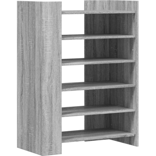 Maison Chic Omarica za obutev - Kopa za čevlje siva sonoma 74,5x37,5x100 cm inženirski les, (21776471) Slike