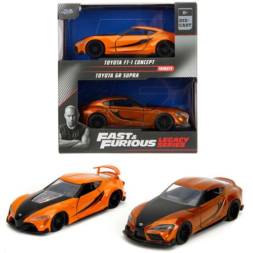 Jada Toys Brzi i žestoki: set metalnih autića Toyota FT-1 Concept i Toyota GR Supra &amp;ndash; Slike