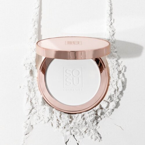 SOSU Cosmetics Sheer Silk Pressed Powder transparentni puder 9 g Slike