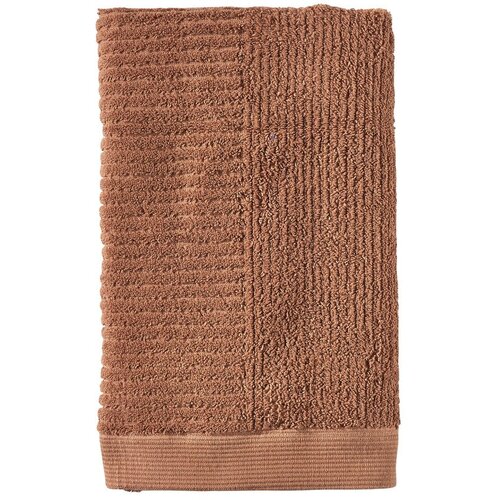 Zone Oranžna/rjava bombažna brisača 50x100 cm Terracotta – Cene