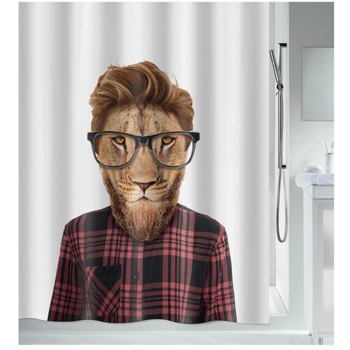 Spirella Zavesa za tu&amp;scaron; 180x200 cm Smartlion &amp;ndash; Slike