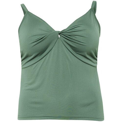Guido Maria Kretschmer Curvy Collection Top &amp;#039;Rosie&amp;#039; smaragd Slike