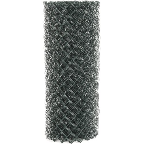 Pletena žica pvc (toplocinkovana zaštita), debljina žice 3.0mm - visina 1.5m, okca 55x55mm, rolna 20m, antracit Slike