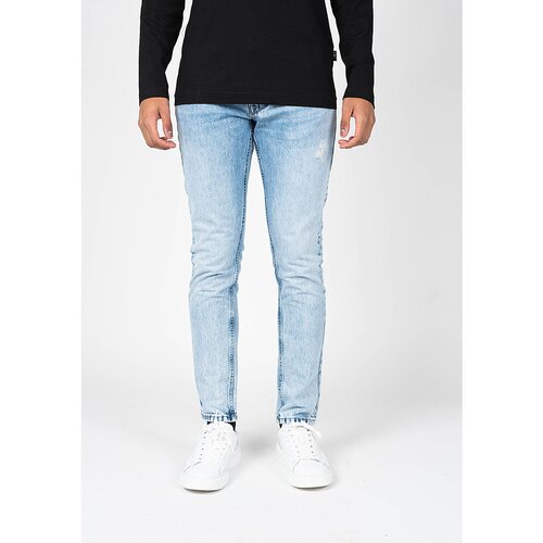 Pepe Jeans Hlače s 5 žepi - Modra Cene