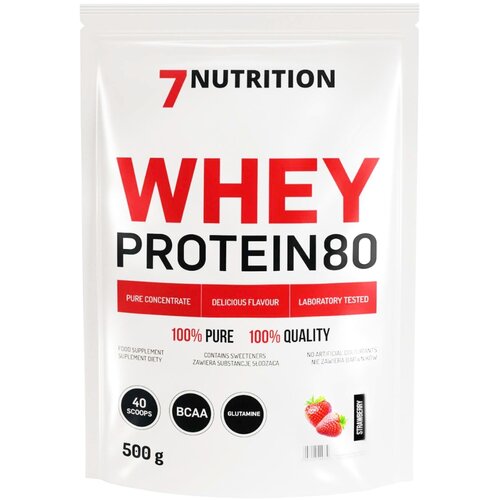 7NUTRITION protein surutke 80% jagoda, 500g Cene