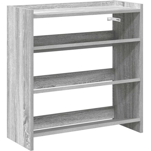 Maison Chic Regal za čevlje - Polica za čevlje siva sonoma 60x25x62 cm inženirski les, (21777191) Slike