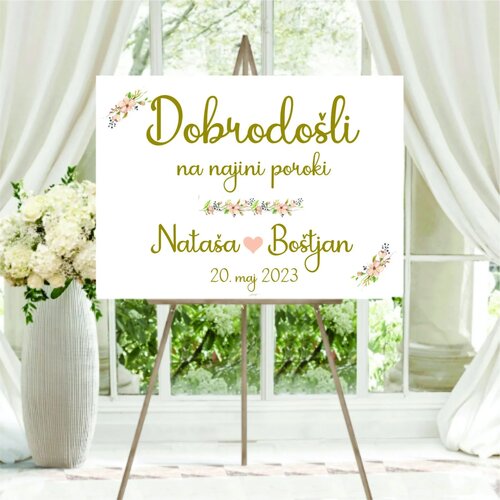 Tabla dobrodošlice TABPOR 100 Cene