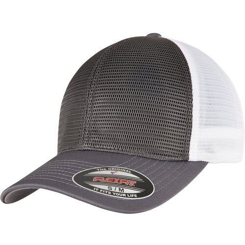 Flexfit 360 OMNIMESH CAP 2-TONE Char/White Slike