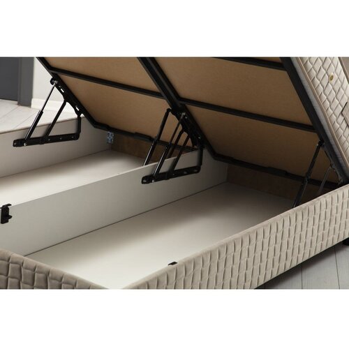 Hanah home Safir120 x 200 - Brown boxspring postelja, (20975924) Cene