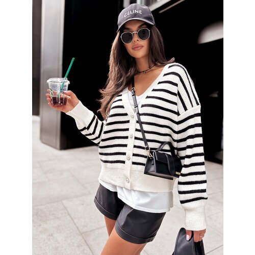 DStreet Sweter damski BREEZY ecru Slike