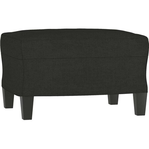 vidaXL Trosed s stolčkom za noge črn 180 cm blago Cene
