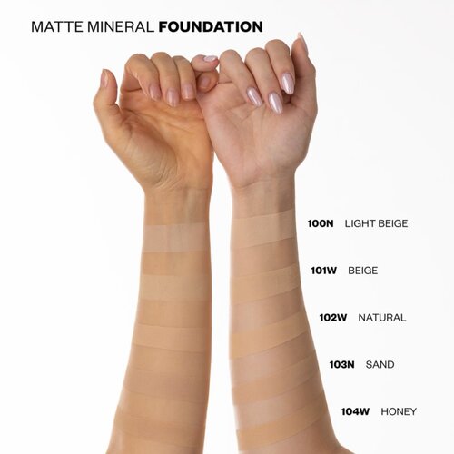 Paese Mineral Line Matte mineralni puder v prahu mat odtenek 104W honey 7 g Cene