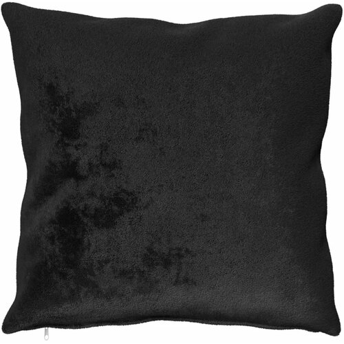  Presvlaka za jastuk 6 pcs HEERLEN Crna 60 x 60 cm Flanel - Crna 60 x 60 cm 6 Slike