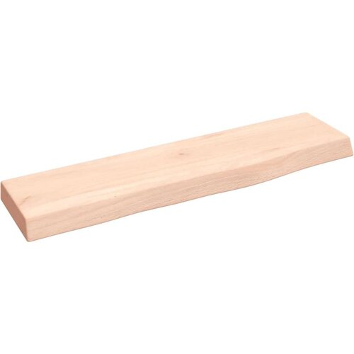  Stenska polica 40x10x2 cm neobdelana trdna hrastovina, (20915560) Cene