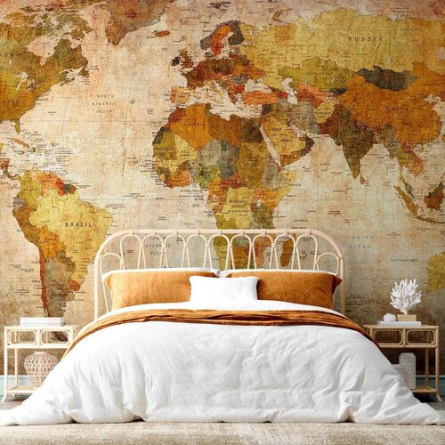 Artgeist Fototapeta Old World Map, 150x105cm Slike