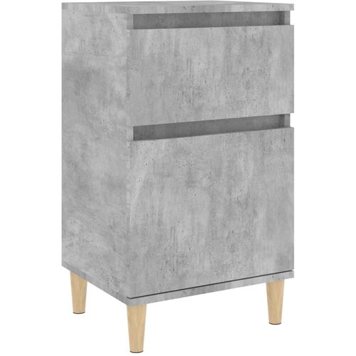 vidaXL Nočna omarica betonsko siva 40x35x70 cm, (20730380) Cene