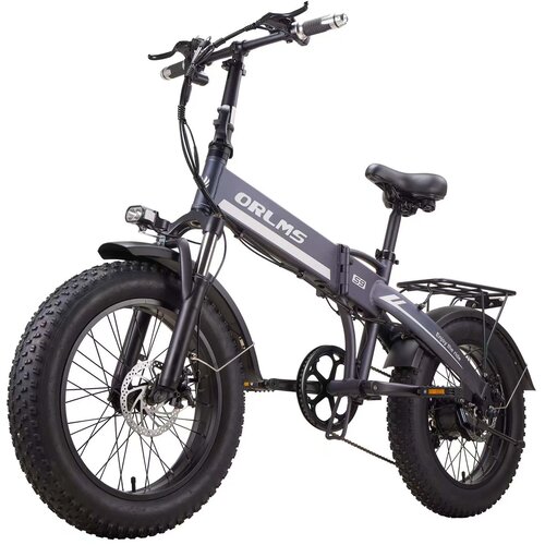 ORLMS S9F zložljivo električno kolo, 20" fat bike, 48V 13Ah baterija, siva, (5000255736) Cene