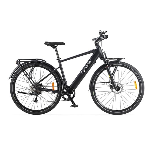 Cyrusher Treking električno kolo Voyage, Bafang 250W, senzor navora, 36V 14Ah baterija, črna, (5000028198) Slike