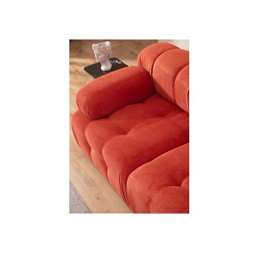 Atelier Del Sofa L1 1R Doblo Sofa, 2 Sedi&amp;scaron;ta, Narandžasta Slike