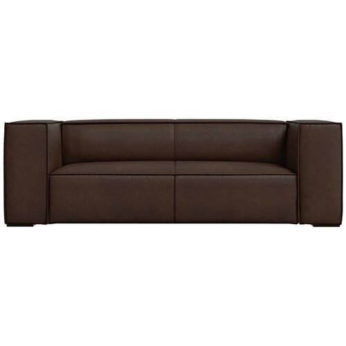 Windsor & Co Sofas Tamno smeđa kožna sofa 212 cm Madame - Cijene