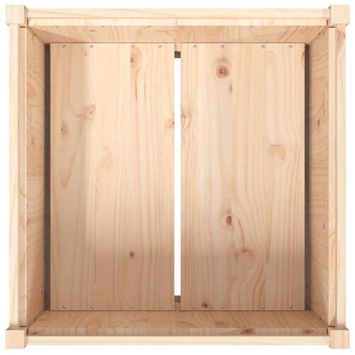  Sadilica 70 x 70 x 70 cm od masivne borovine Slike