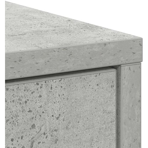 vidaXL Komoda s ladicama beton siva 80x34x76 cm konstruirano drvo Cene