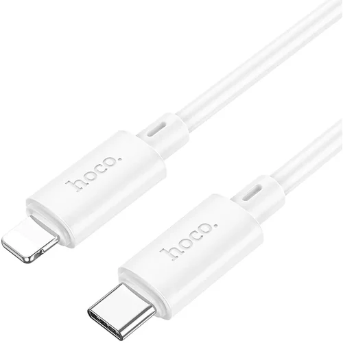  Podatkovni / polnilni kabel USB Type-C - Apple Lightning - Hoco X88 Gratified PD20W - 1m - beli