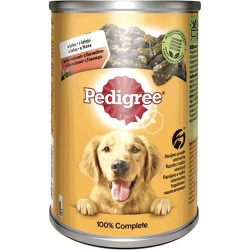 Pedigree pločevinka govedina, 400 g, hrana za pse