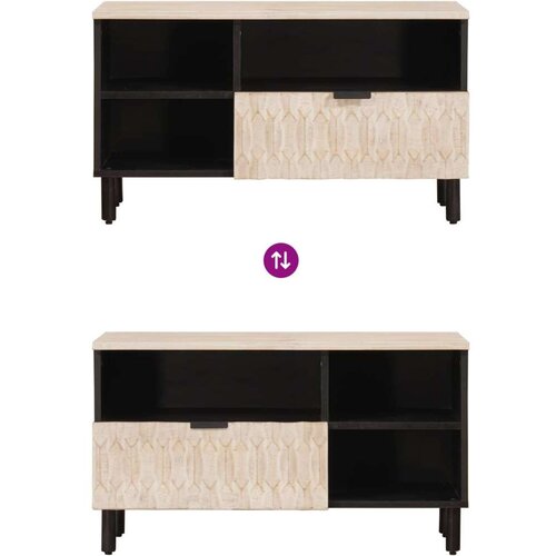  ormar s ladicama Fin&amp;scaron; bijelog pranja 80 x 33 5 x 46 cm Slike
