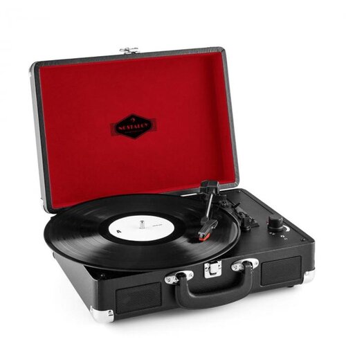 Auna Peggy Sue, retro gramofon, LP, USB, crni Slike