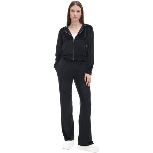 Cropp ženska majica s kapuljačom - Crna  3719W-99X Cijene