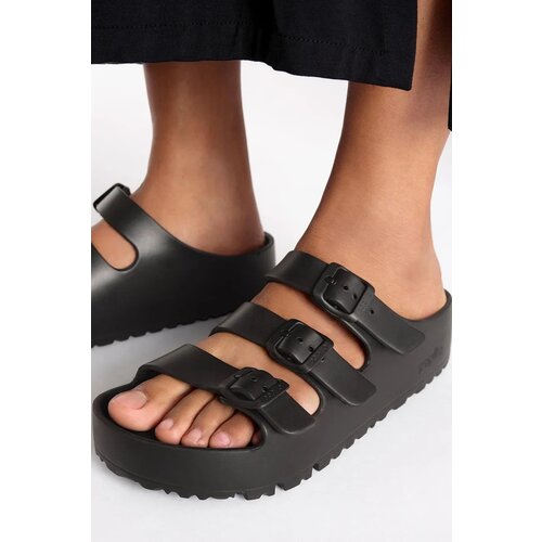 Birkenstock Natikače Florida III Flex Platform EVA za žene, boja: crna, s platformom, 1029738 Slike