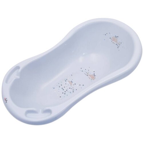 Kadica Whale 84 cm bez podloge MINIMAL, Satin blue Slike