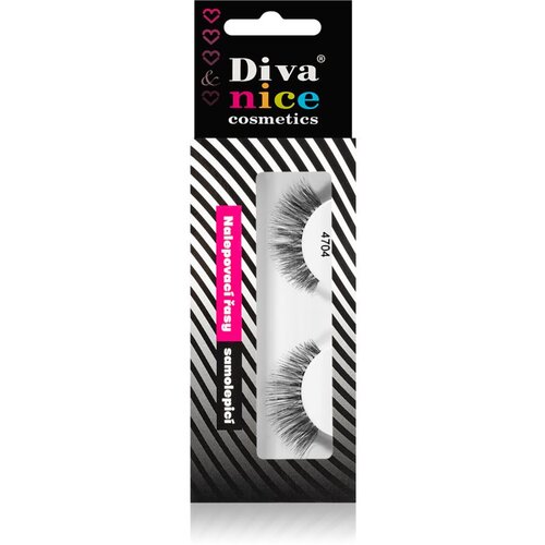 Diva &amp;amp; Nice Cosmetics Accessories umjetne trepavice tip 4704 Slike